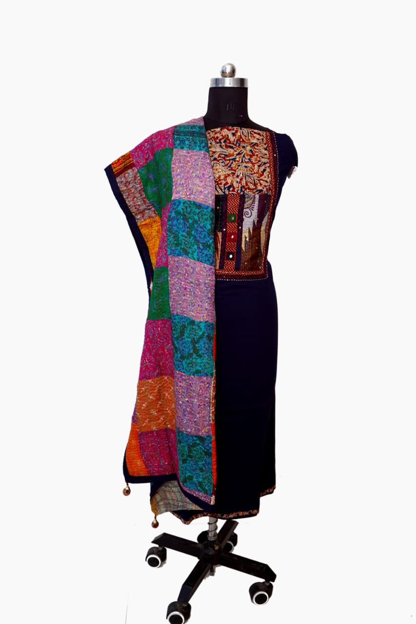 Print Grace-Unstitched Suit Set