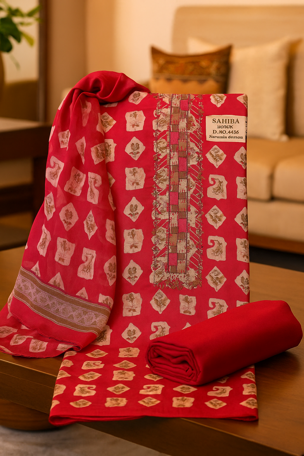 Ananya Prints – Cotton Unstitched Suit Set