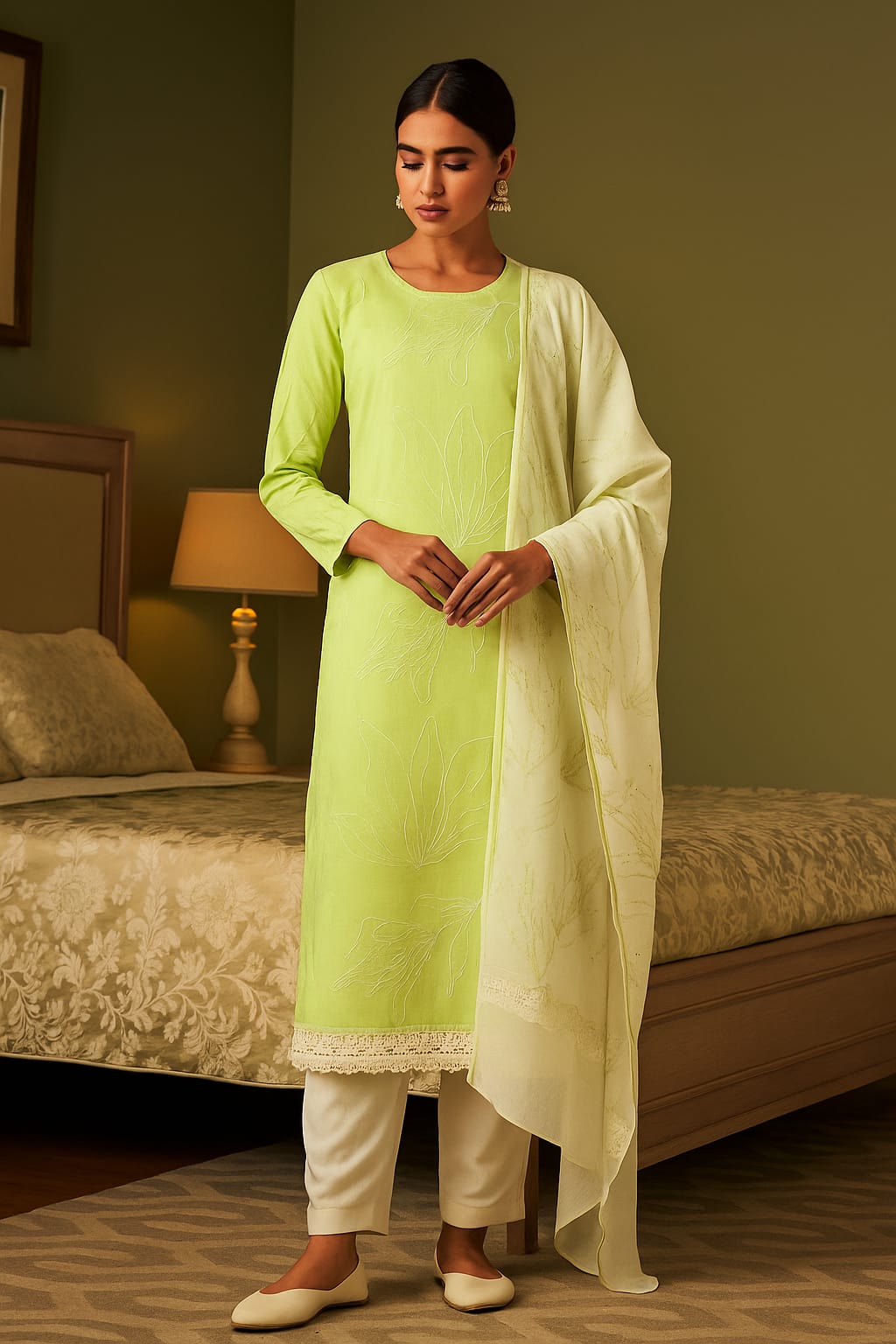 Cotton Charm-Unstitched Elegance