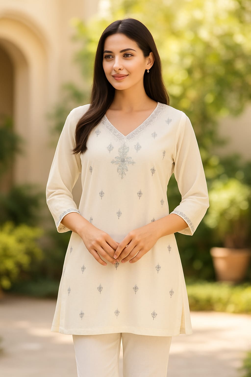 Feather Touch Kurti Cream